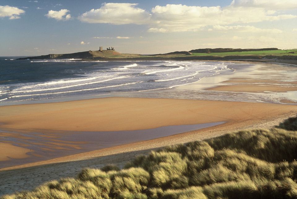 Beach near Dunstanburgh Castle