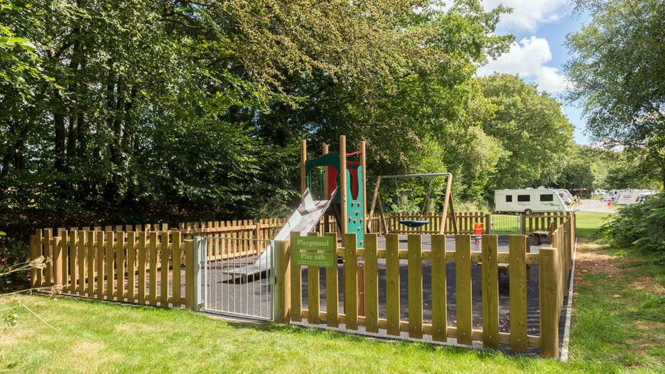 Play area by the pitches