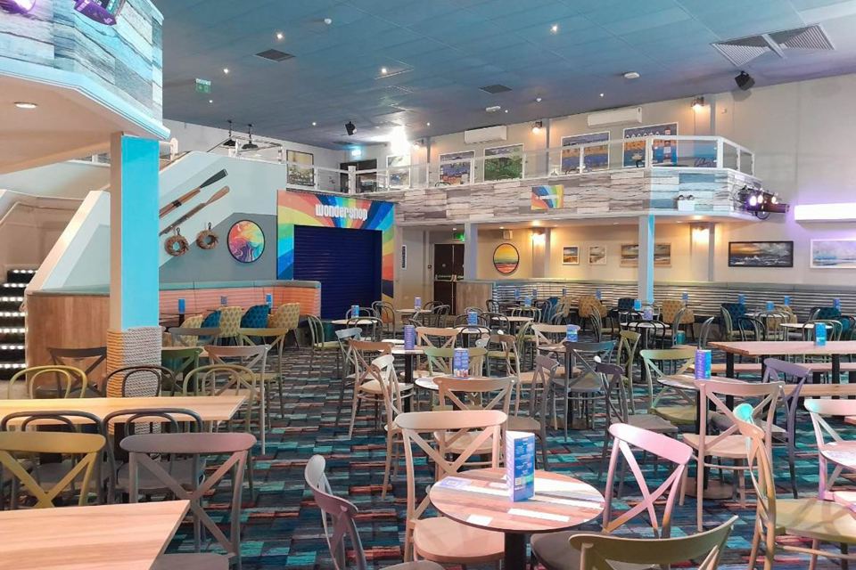 Marina Bar seating area