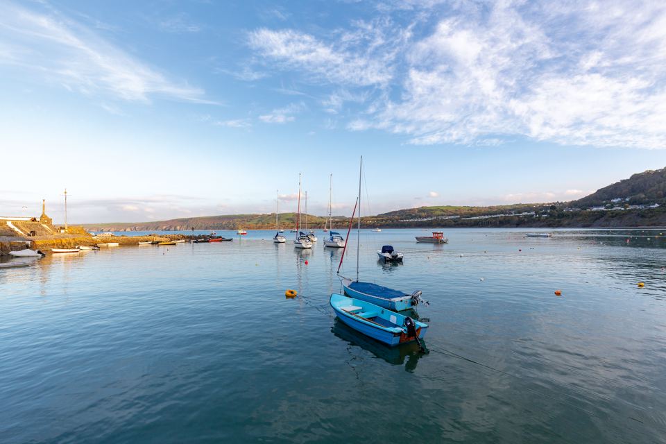 Boats in the harbour