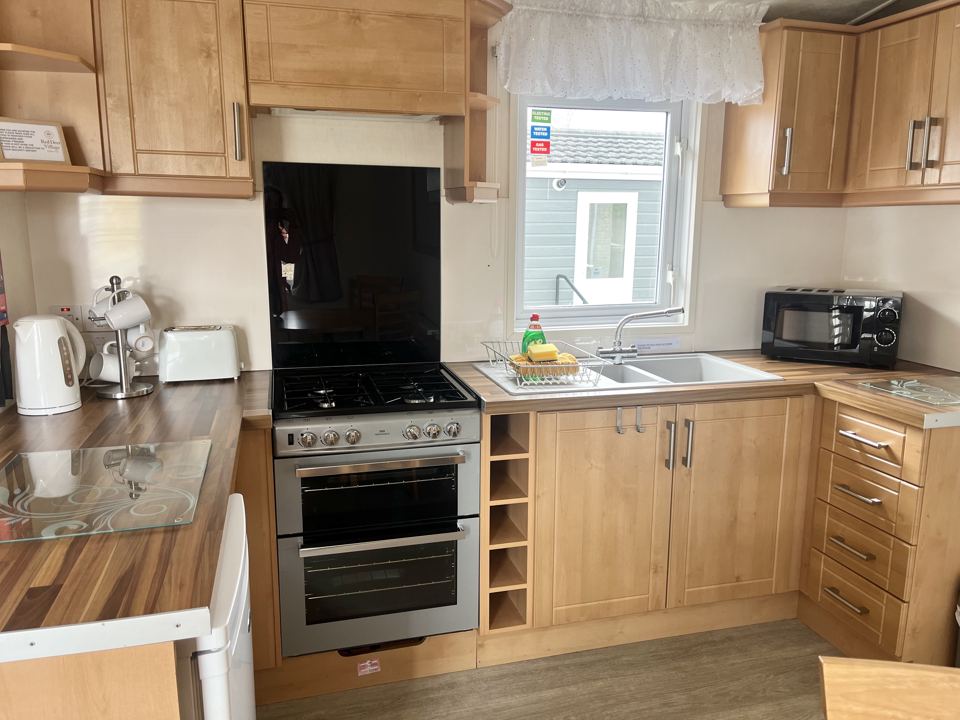 Caravan kitchen