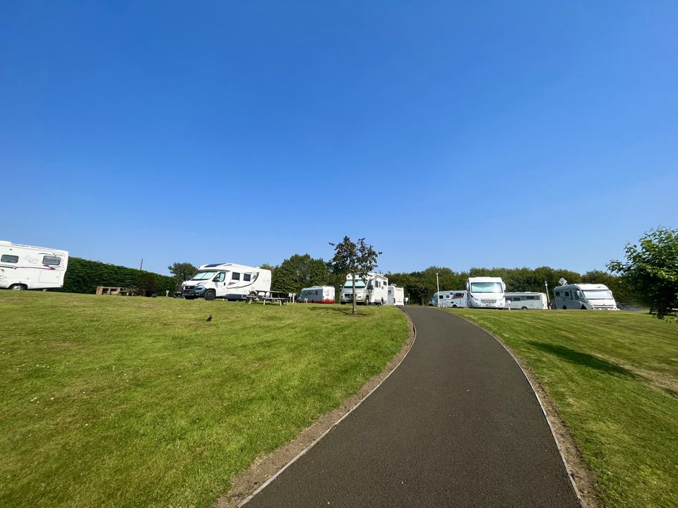 Touring field and path