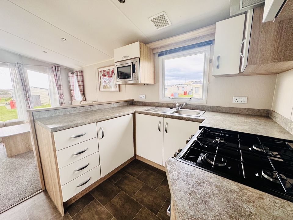 Caravan kitchen
