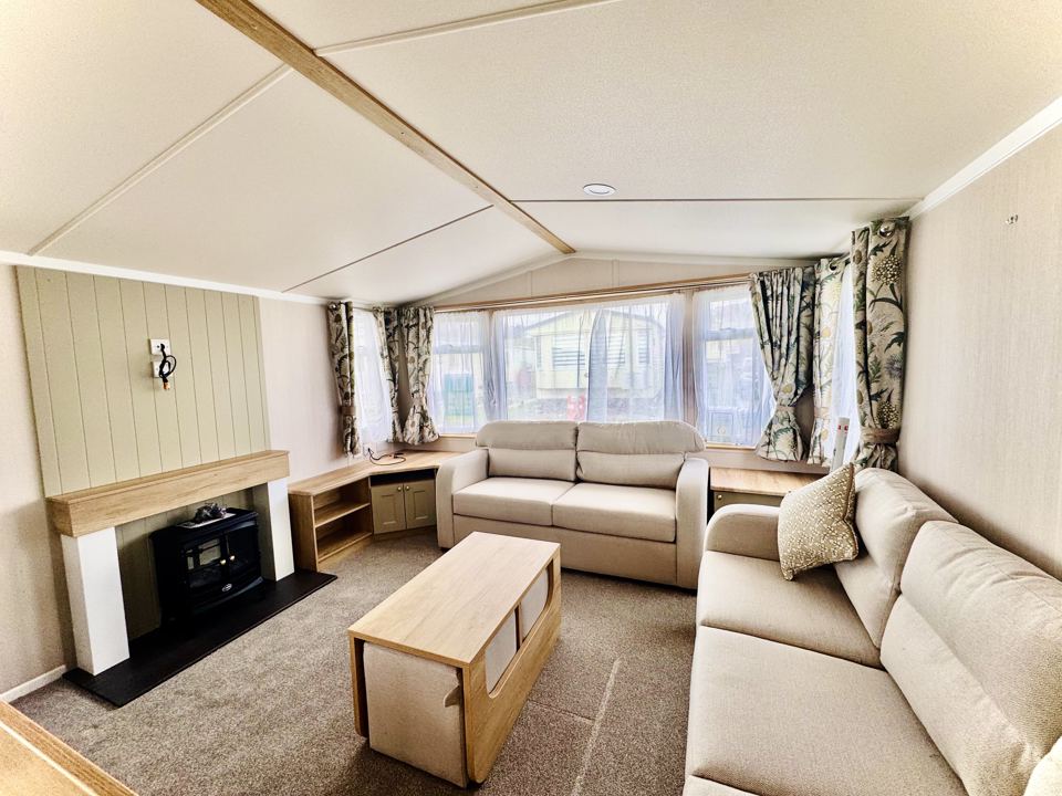 Lounge with sofa bed