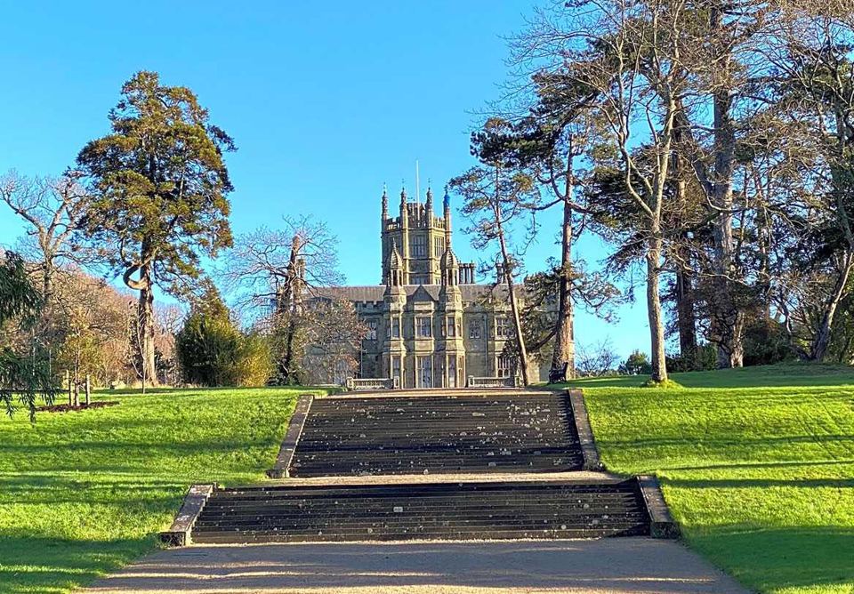 Margam Park castle next door