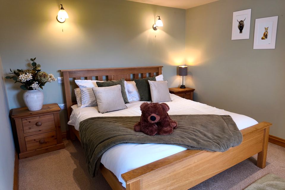 Bedroom in the cottage