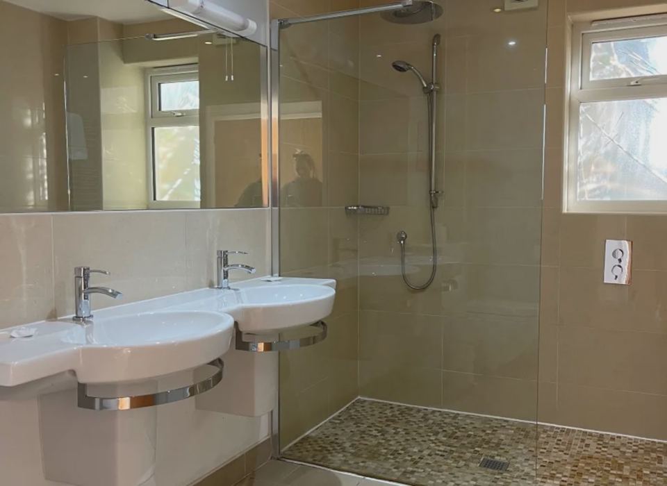 Accessible shower room