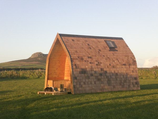 Timber pod in the field