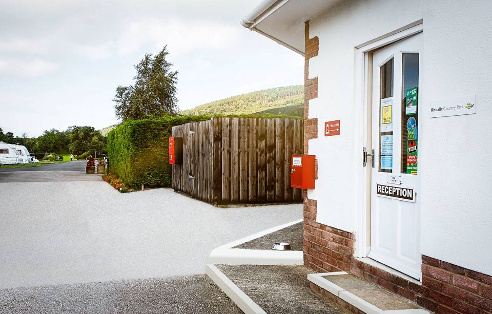 Reception entrance