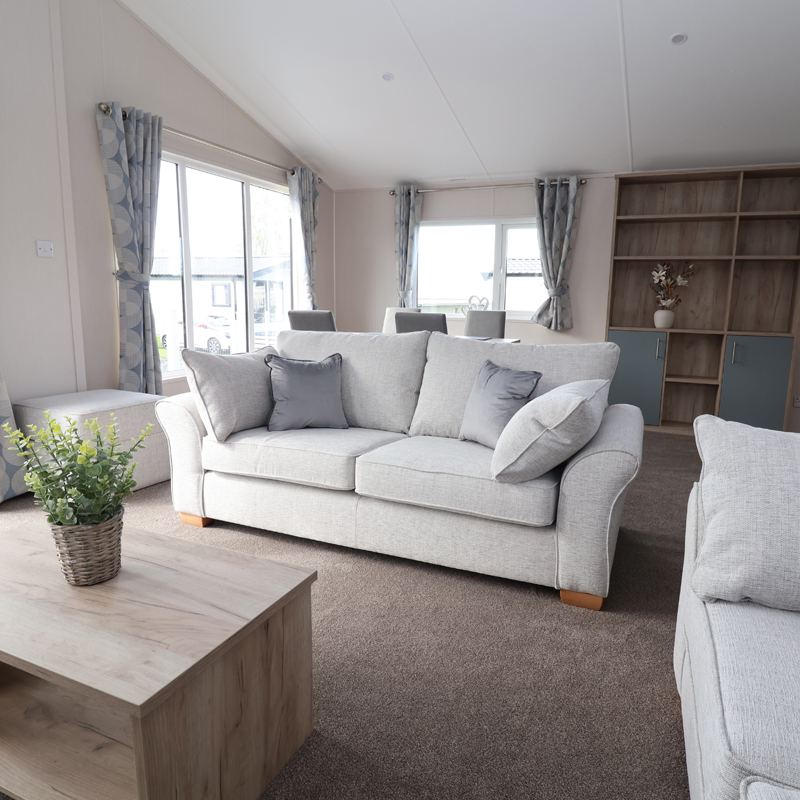 Park home living room