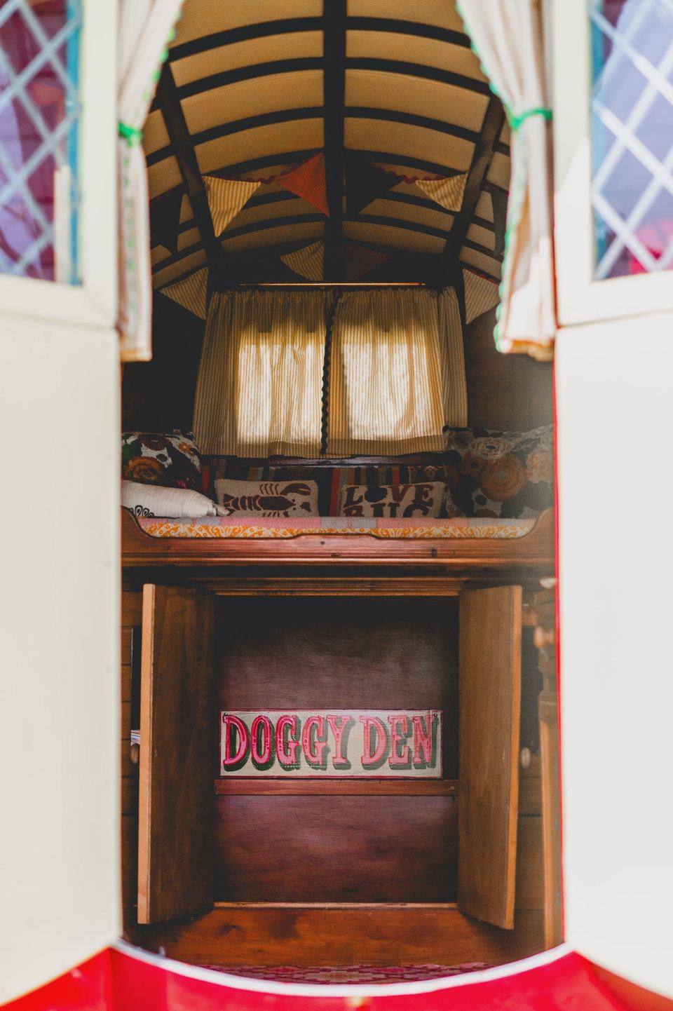 Doggy den under the bunk