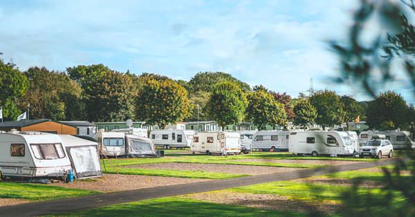 Touring pitches on grass