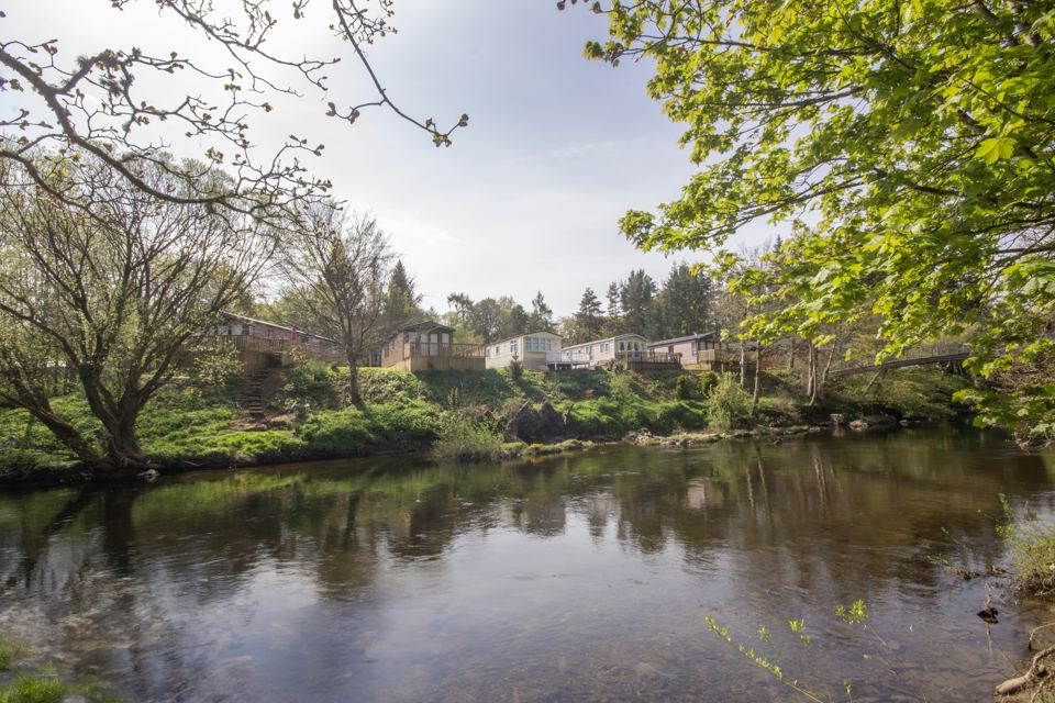River Teviot beside the park