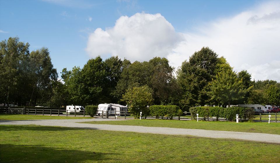 Open grass pitches