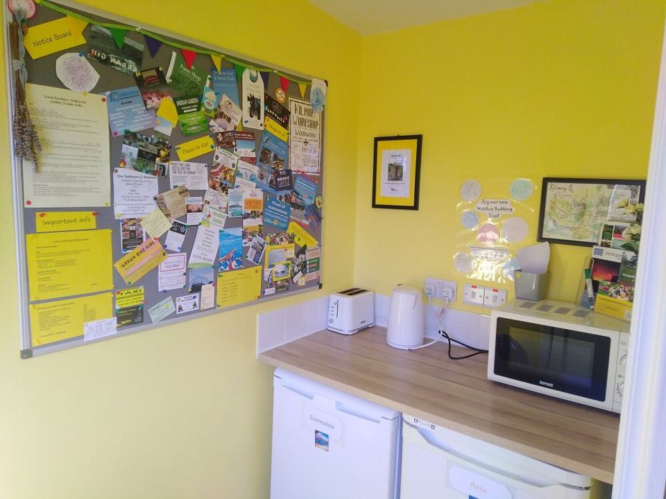 Shared kitchen area