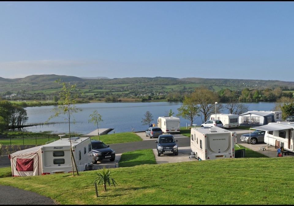 Pitches with lough view