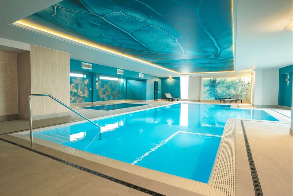 Heated indoor pool