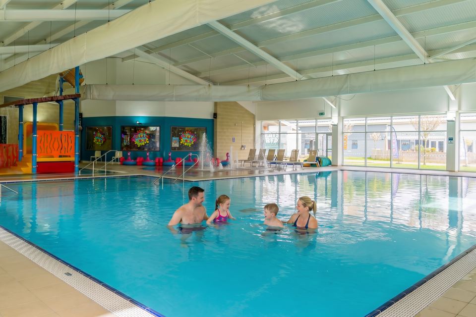 Heated indoor pool