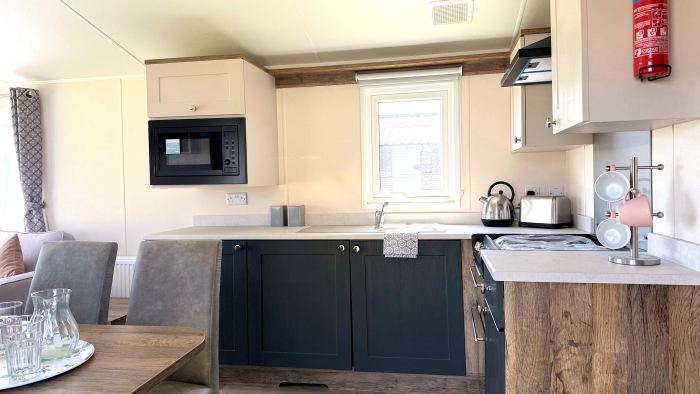 Caravan kitchen