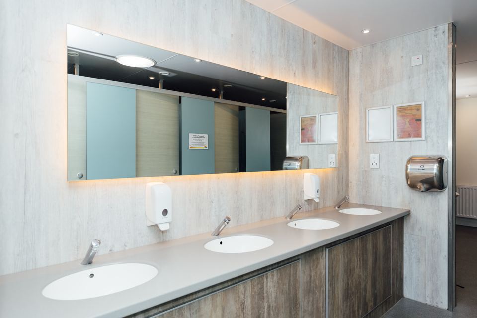 Washblock basins