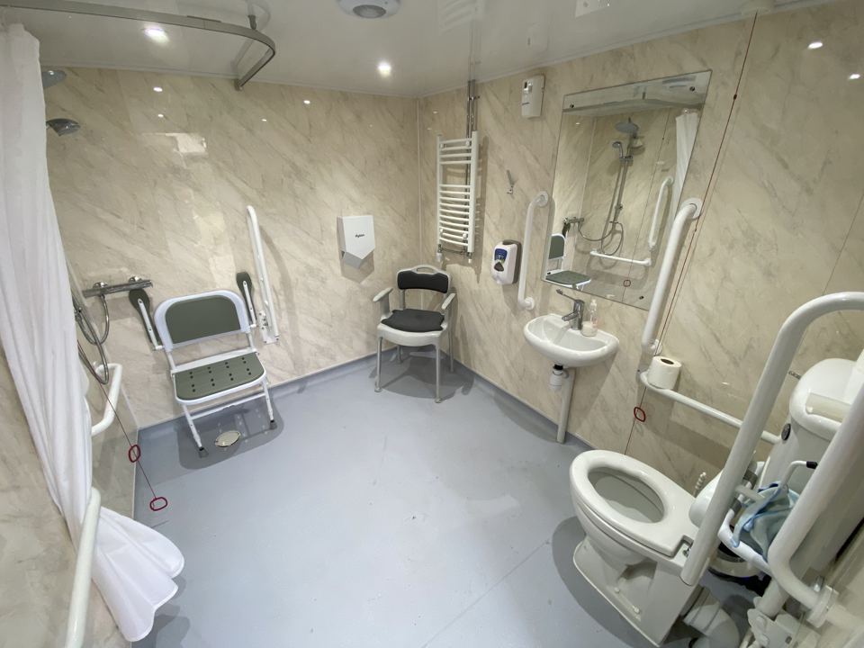 Accessible shower room