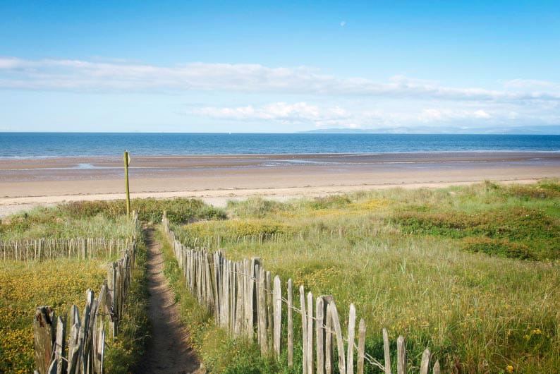 Dune path to the beach