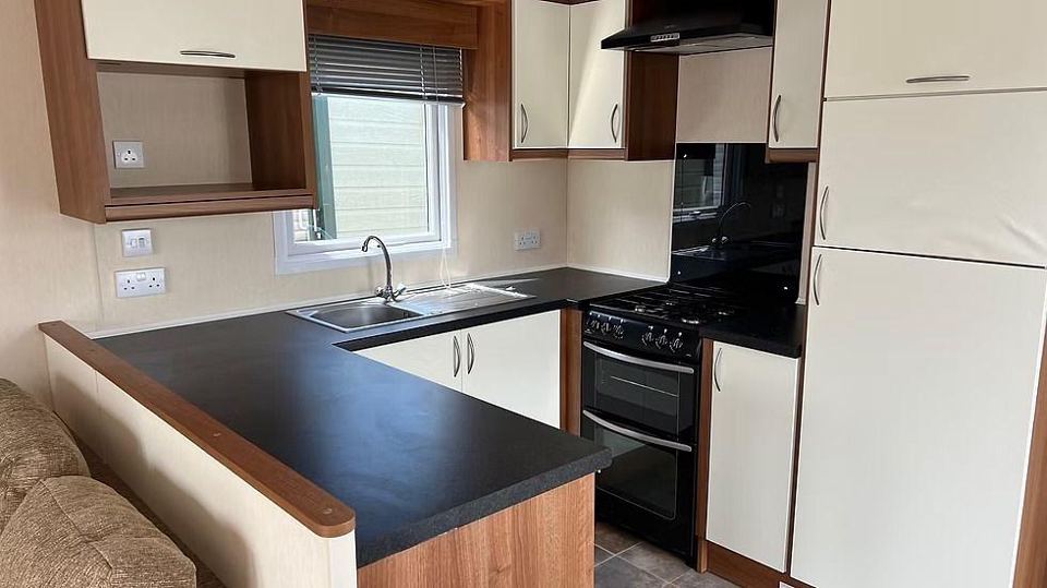 Caravan kitchen