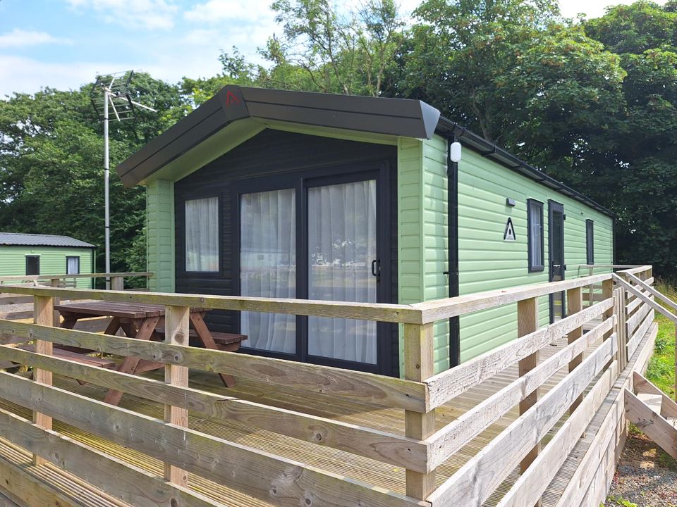 Holiday home with deck
