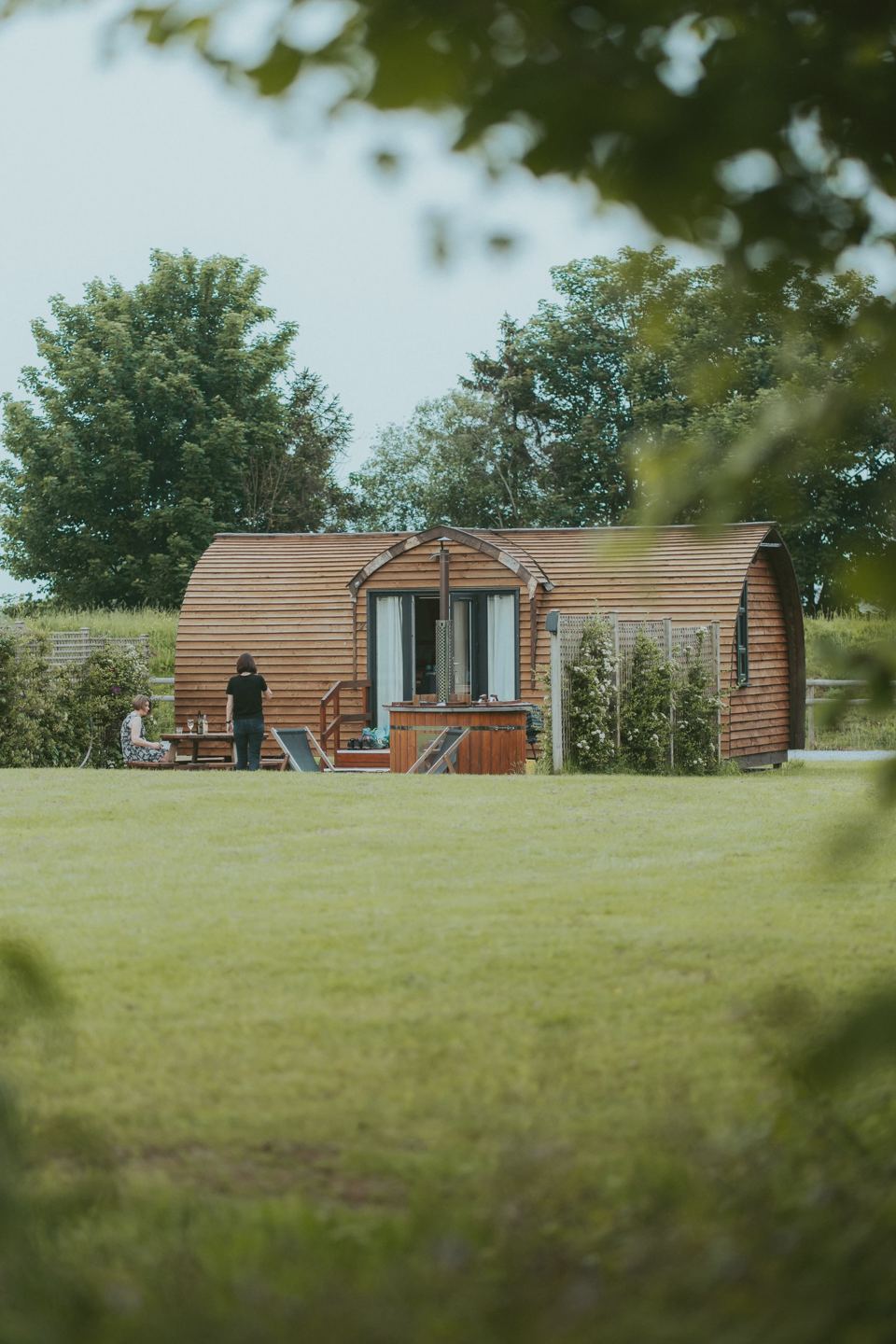Wigwam in the field