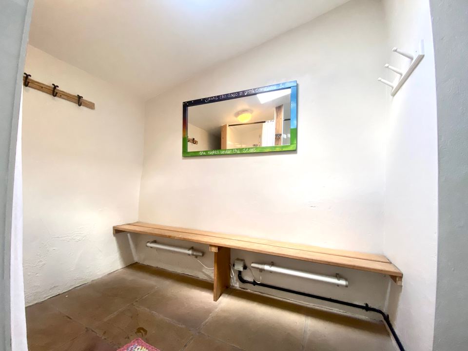 Changing area by showers