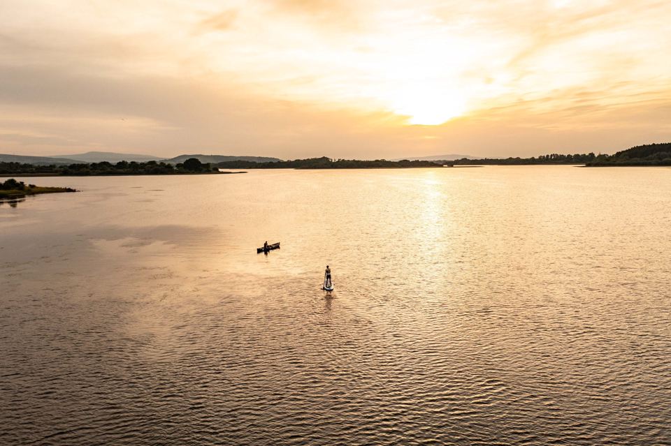 Sunset over the lough