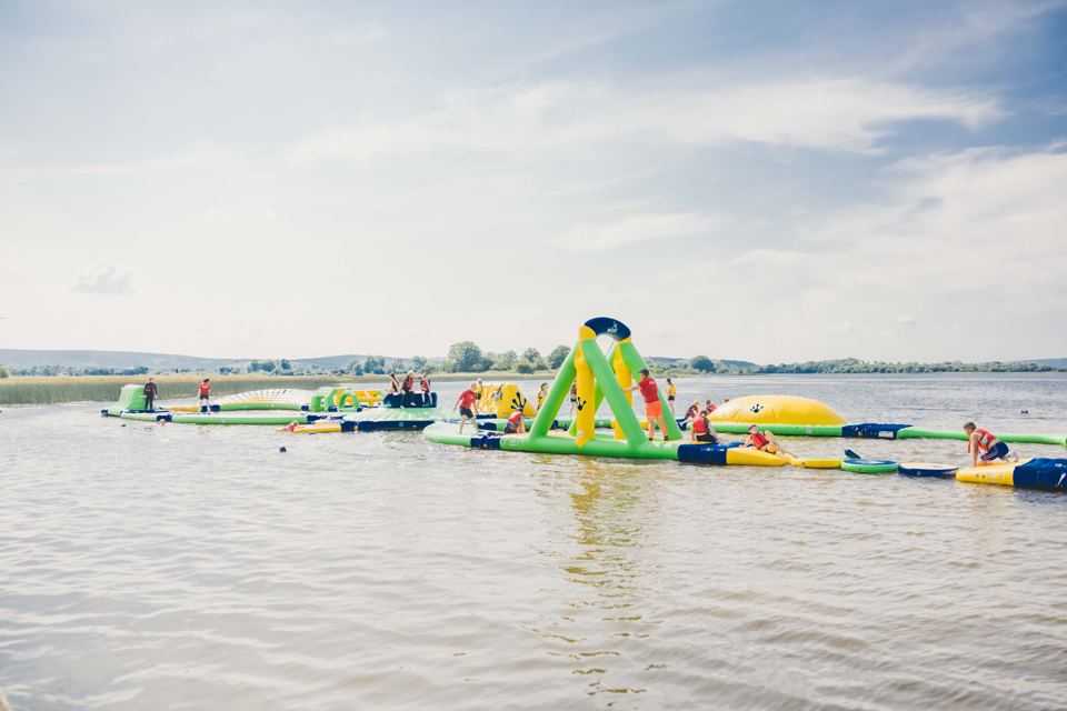 Water park on the lough