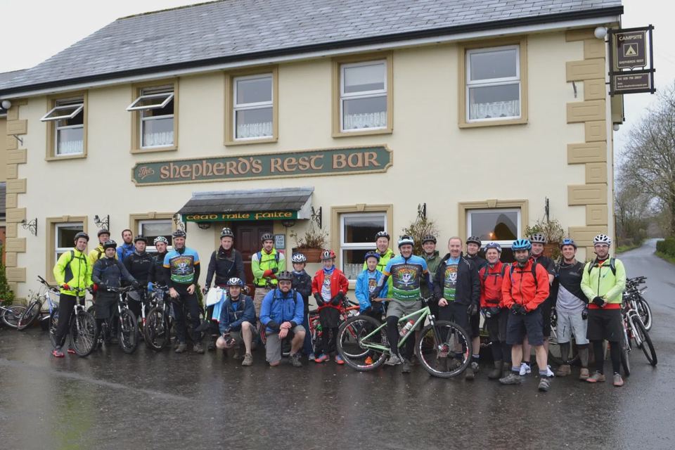 Front of the pub