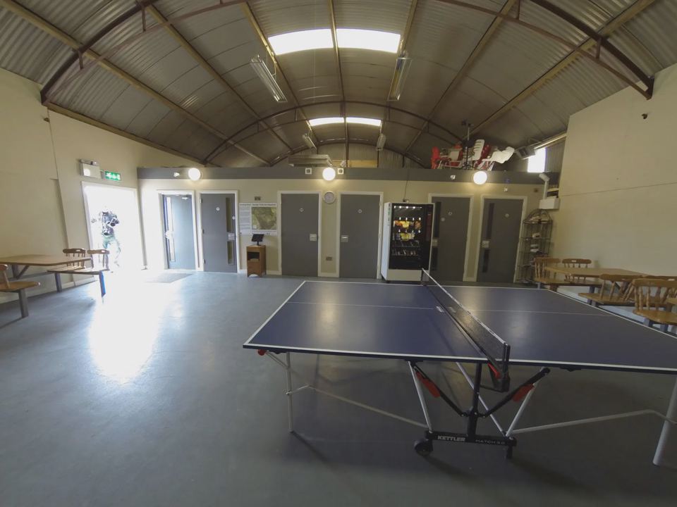 Games room with table tennis