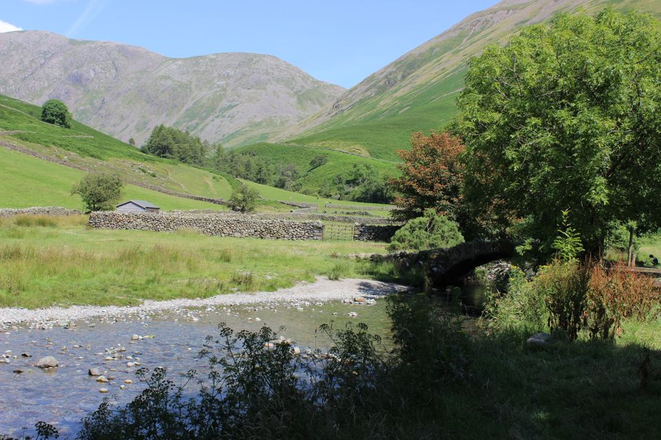 Valley view over the river