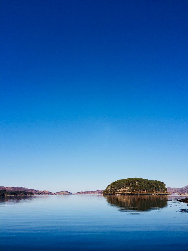 Shieldaig Island across the water