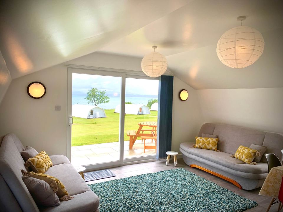 Chalet living area