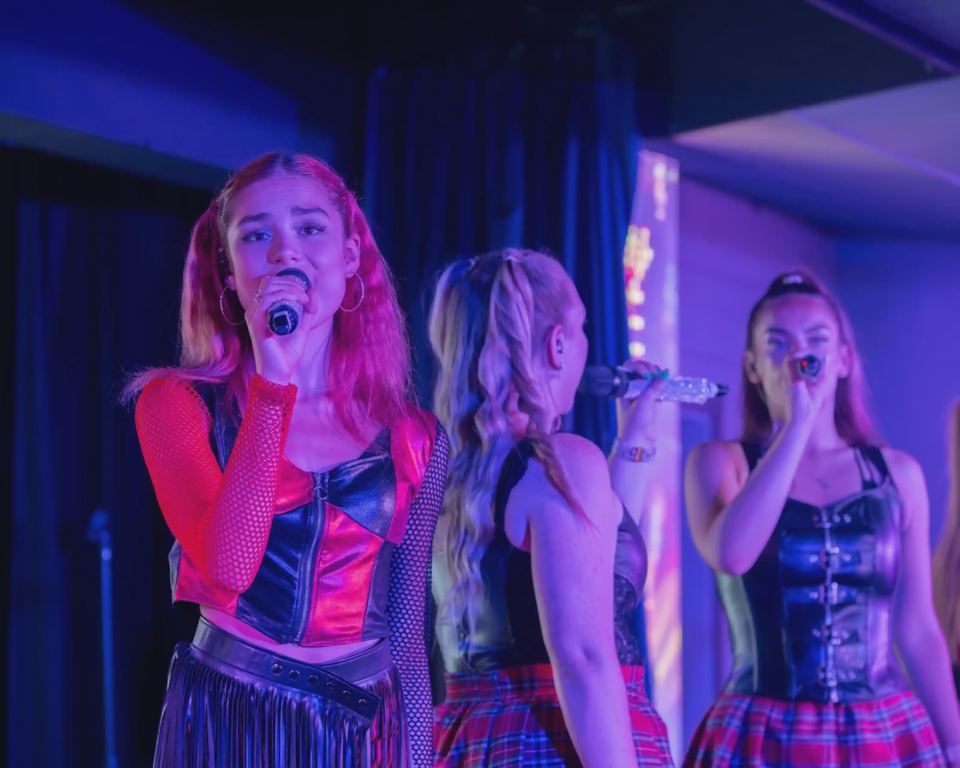 Evening show on stage