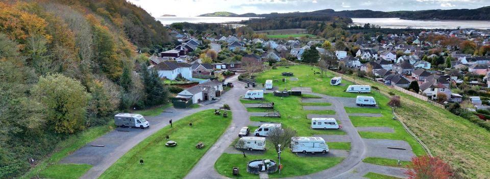 Pitches above Kirkcudbright