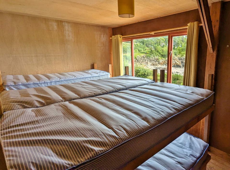 Bedroom at The Hut