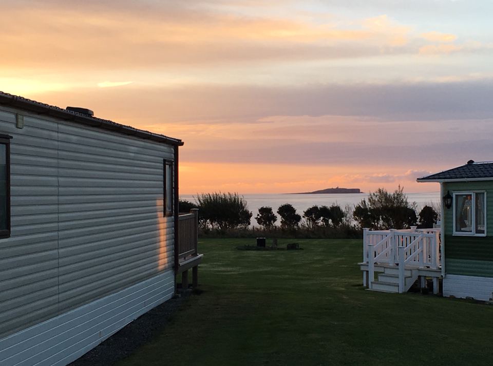 Sunset over the Firth of Forth