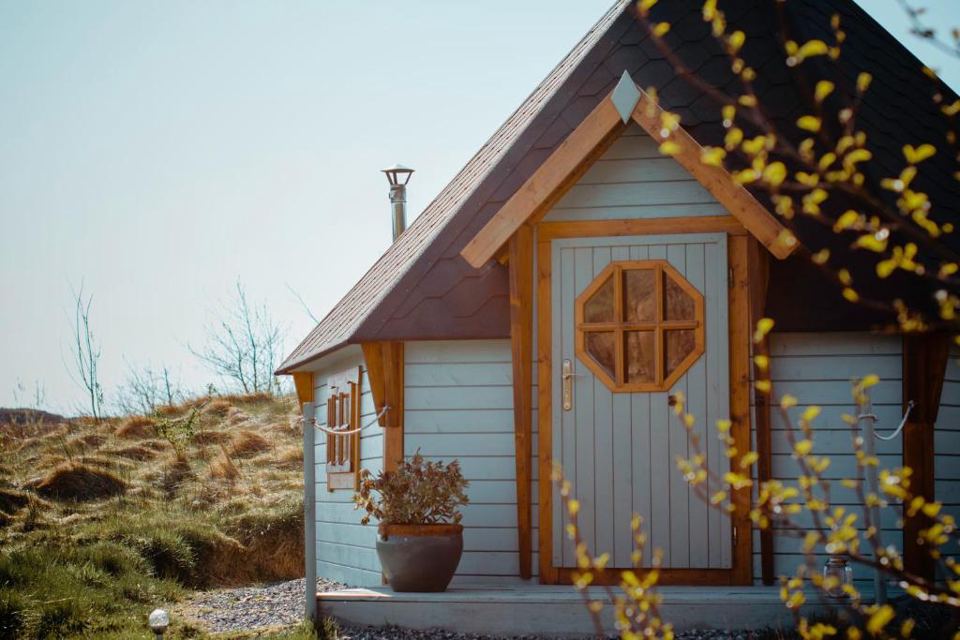 Finnish cabin exterior