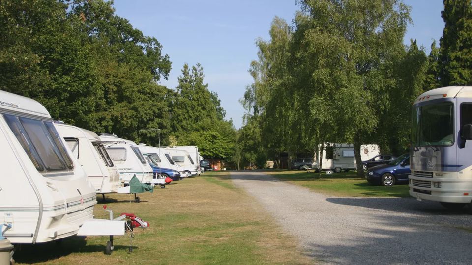 Gravel track and pitches