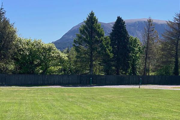 Open mown grass pitches