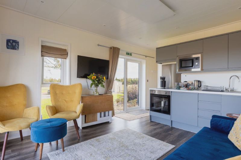 Open-plan living area
