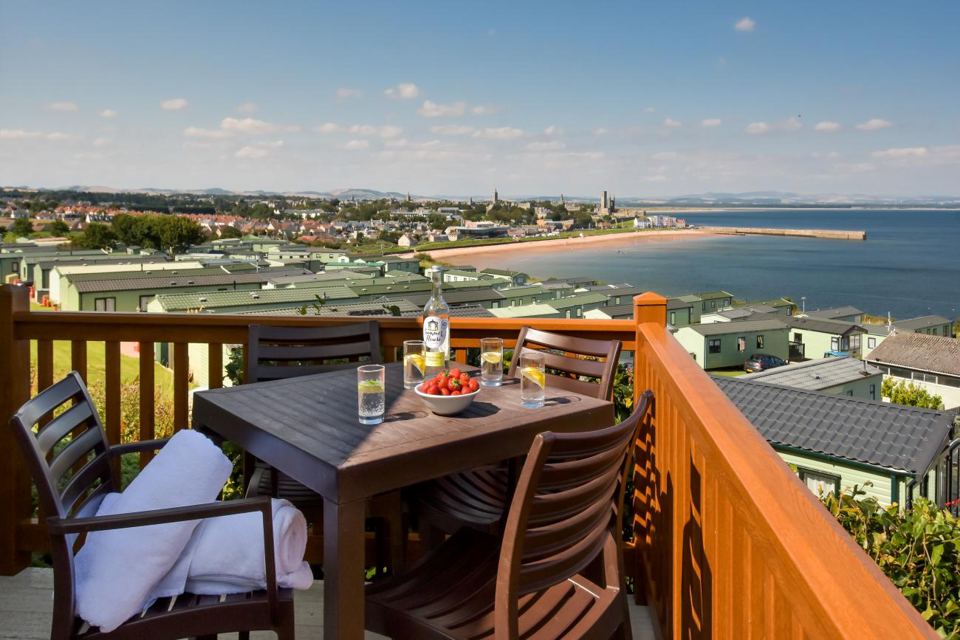 Deck view over St Andrews
