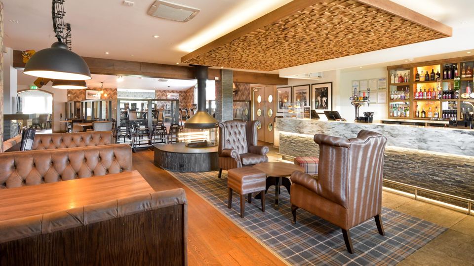Inside The Braes bar