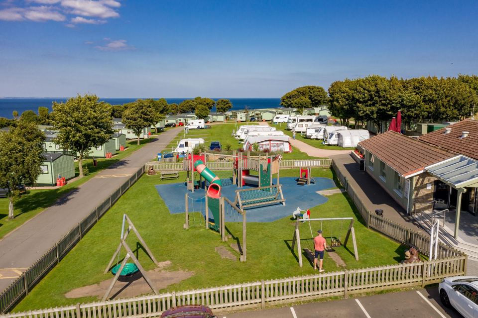 Enclosed play park