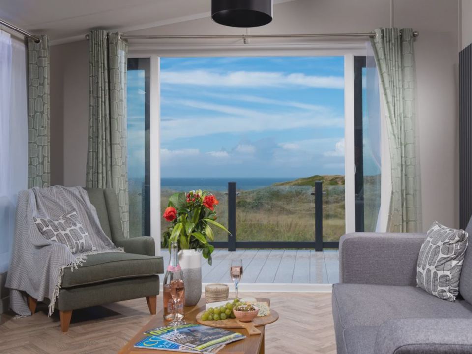 Lounge with sea view