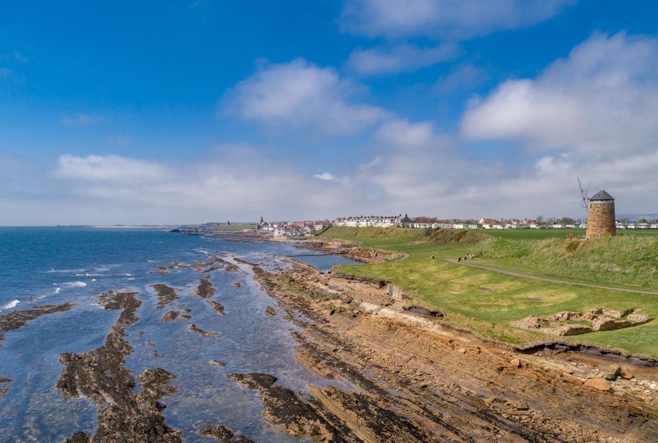 Fife coast at low tide